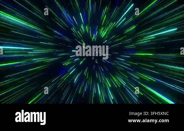 Abstract neon lines Neon Lines Zoom (Looping) Background Stock Video ...