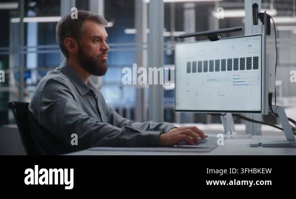 Visual Management Signage Infrastructure Dashboard Tracks Server Facility Operations With Live ...