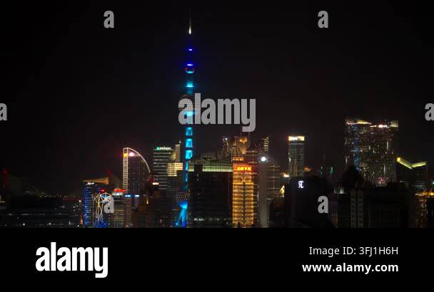 SHANGHAI, CHINA - AUGUST 23, 2026: Oriental Pearl Tower and Pudong ...