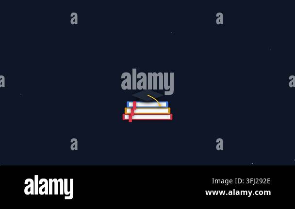 World Student Day text appears above a stack of colorful books with a ...