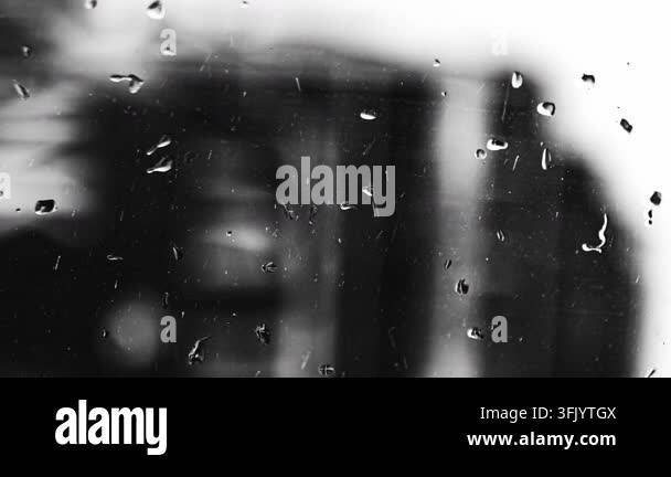 Close up abstract view of numerous water droplets forming abstract ...