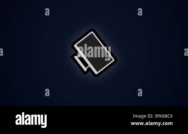 Computer Screen Images Coding Look computer monitor with a dark background Stock Video Footage - Alamy