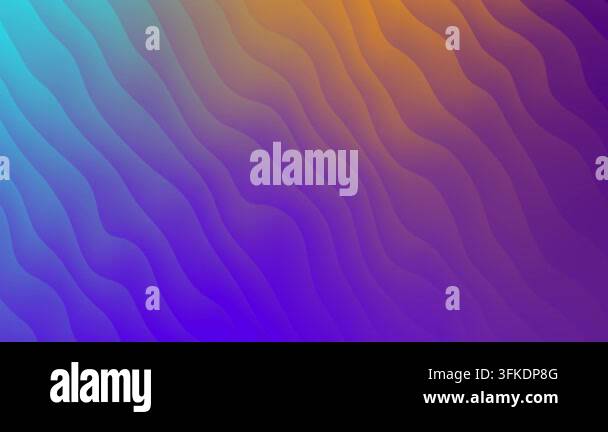 Abstract wavy gradient animation featuring smooth flowing shapes ...