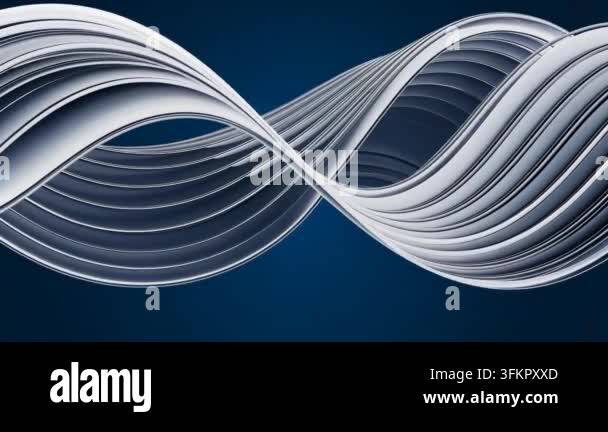 Abstract gradient background with curved lines and waves Stock Video ...