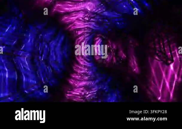 Vibrant tunnel video loop with dynamic colors and seamless transitions ...