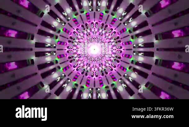The design emphasizes complexity through the recursive layering of ...