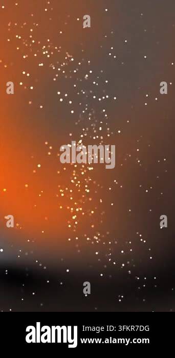 Dynamic abstract motion graphic featuring luminous particles of various ...