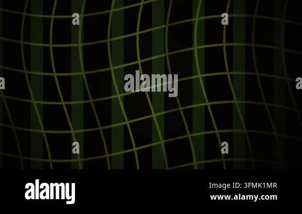 A dynamic abstract motion background showcasing a glowing green grid ...