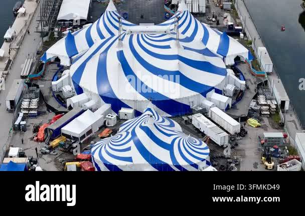 aerial view of the city of barcelona Stock Video Footage - Alamy