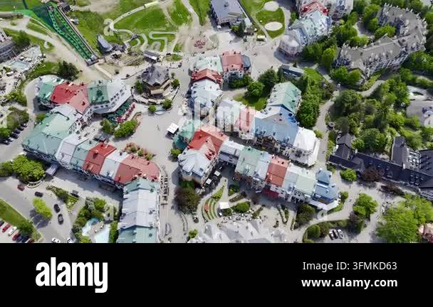 top view of the city of sochi. aerial top view Stock Video Footage - Alamy