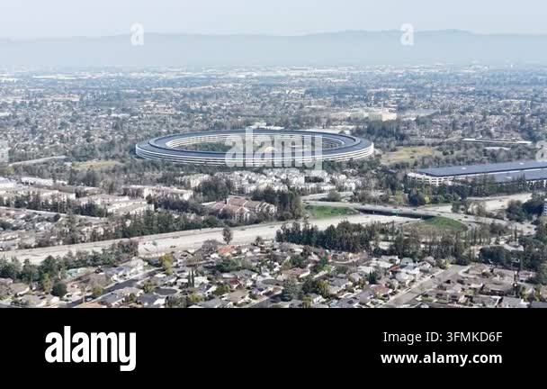 aerial view of the city of san francisco Stock Video Footage - Alamy