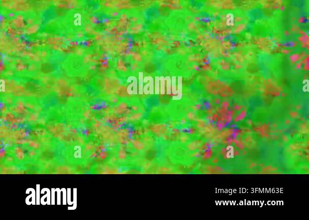 Motion footage background with colorful elements. Flowers. Vintage ...