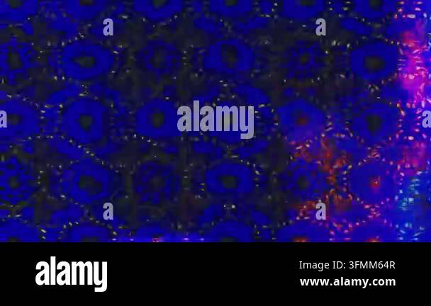 Motion footage background with colorful elements. Flowers. Vintage ...