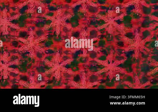 Motion footage background with colorful elements. Flowers. Vintage ...