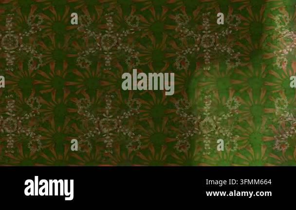 Motion footage background with colorful elements. Flowers. Vintage ...