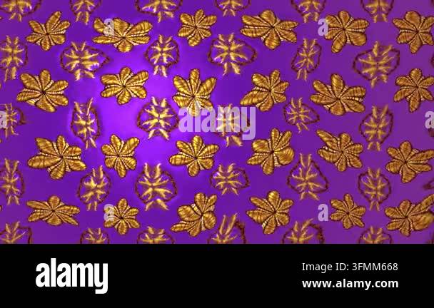 Motion footage background with colorful elements. Flowers. Vintage ...