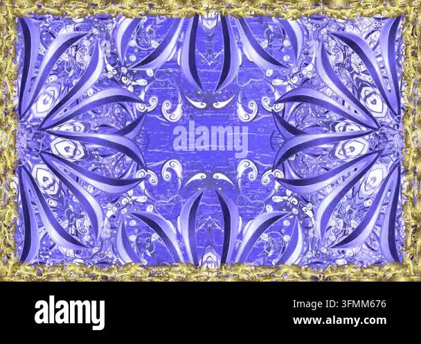 Motion footage background with colorful elements. Flowers. Vintage ...