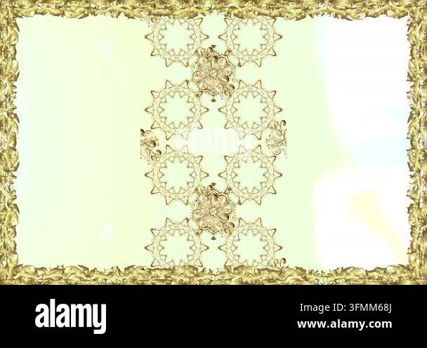 Motion footage background with colorful elements. Flowers. Vintage ...