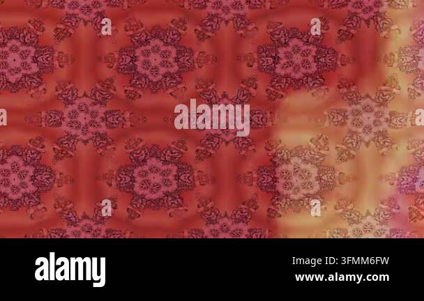 Motion footage background with colorful elements. Flowers. Vintage ...