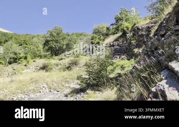 mountain landscape in italy Stock Video Footage - Alamy