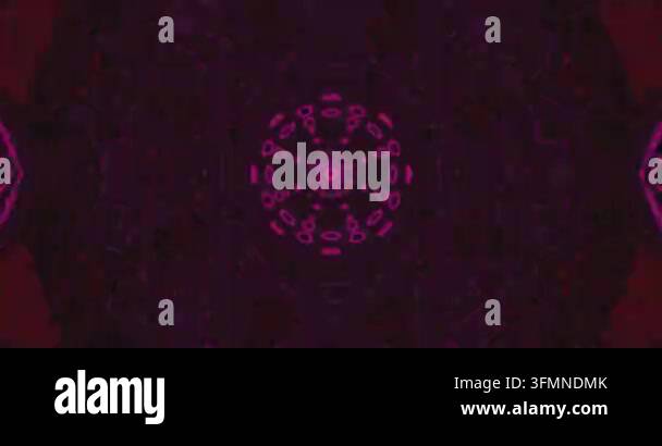 Abstract pattern featuring circular shapes in vibrant pink hues Stock ...
