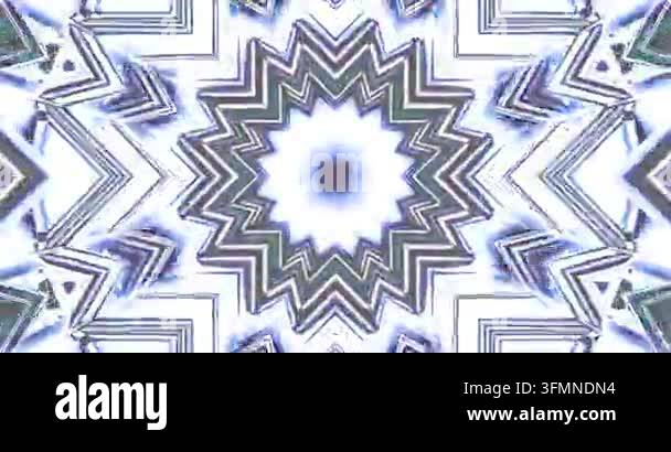 Abstract pattern featuring zigzag shapes and vibrant colors Stock Video ...