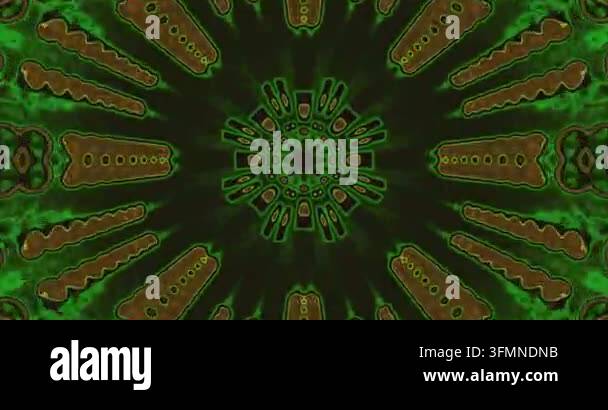 Abstract pattern featuring intricate shapes and vibrant colors Stock ...