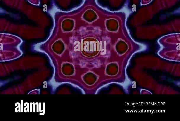 Abstract pattern featuring vibrant colors and intricate shapes Stock ...