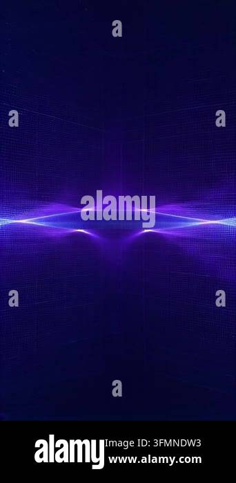 Abstract glowing lines creating vibrant purple background Stock Video ...