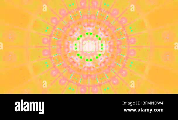 Colorful abstract pattern resembling circular mandala design Stock ...