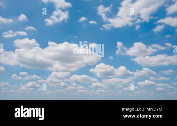 Clouds in sky, beautiful natural background Stock Video Footage - Alamy