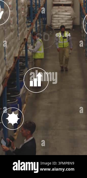 Vertical video: Lead scanning and showing CO2 icons overlapping crew ...
