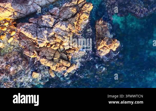 Pac Vector Aerial video of sunrise at Diamond Head on the New South Wales Mid ...