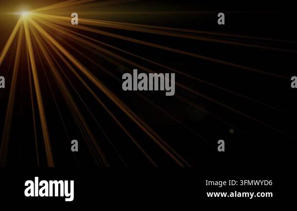 Sunburst retro background with glowing yellow rays and vintage ...