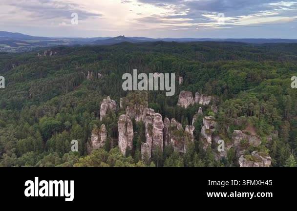 the beautiful sunset over the mountain Stock Video Footage - Alamy
