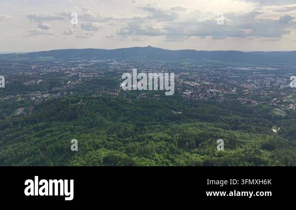 aerial view of the city of barcelona, spain Stock Video Footage - Alamy