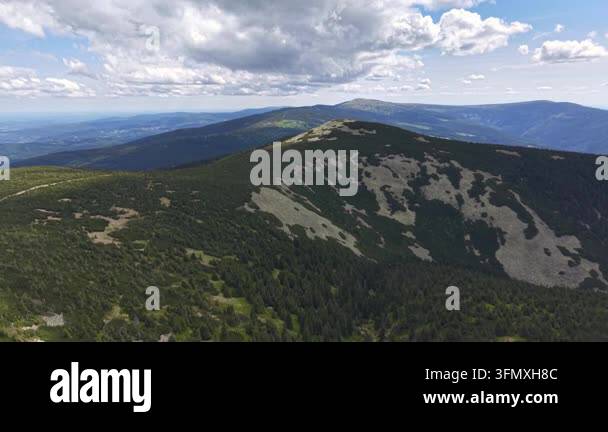 aerial view of beautiful mountain landscape Stock Video Footage - Alamy