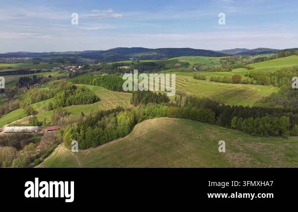 beautiful view of the countryside Stock Video Footage - Alamy
