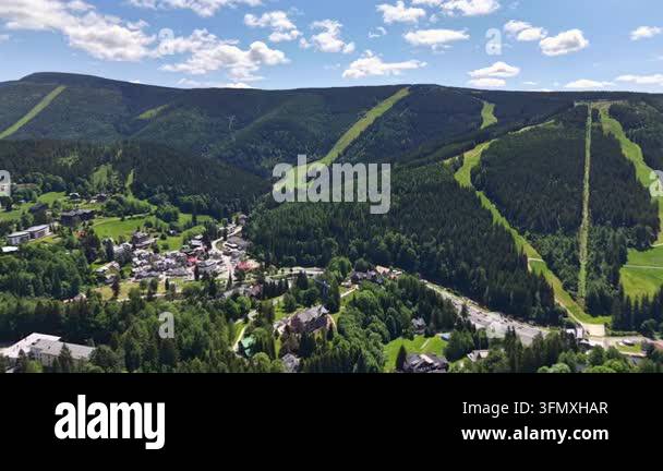 view of the carpathian mountains in autumn season Stock Video Footage ...