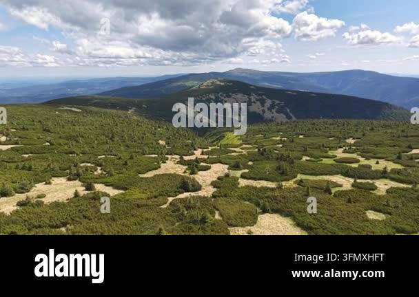 beautiful landscape with mountains, nature, travel Stock Video Footage ...