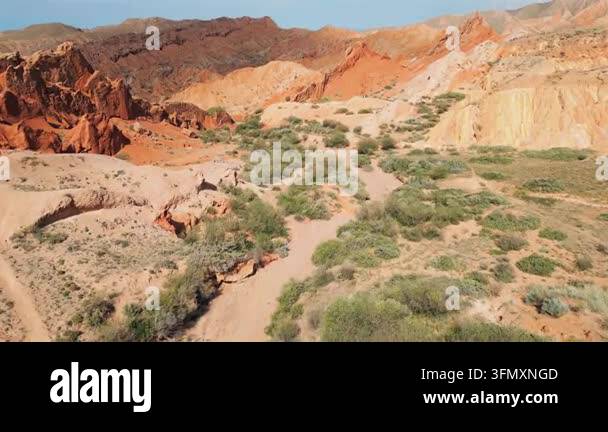 aerial-view-of-the-skazka-canyon-also-known-as-fairy-tale-canyon-with