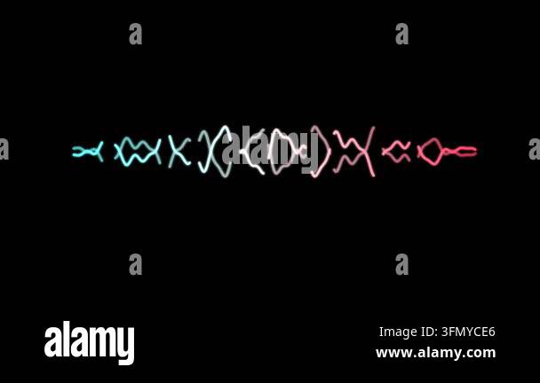 Endulate A mesmerizing animation features abstract glowing lines that ...