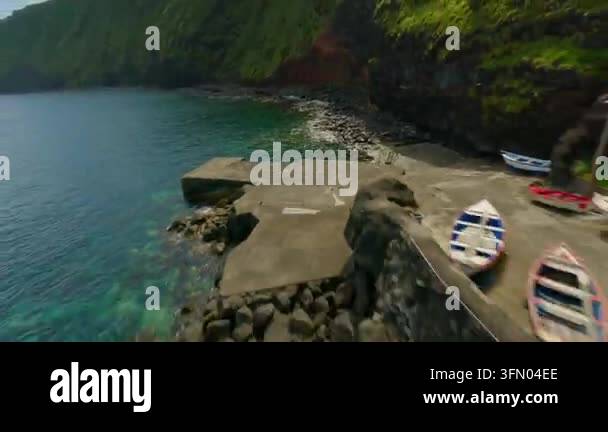 scenic view of the island of madeira Stock Video Footage - Alamy