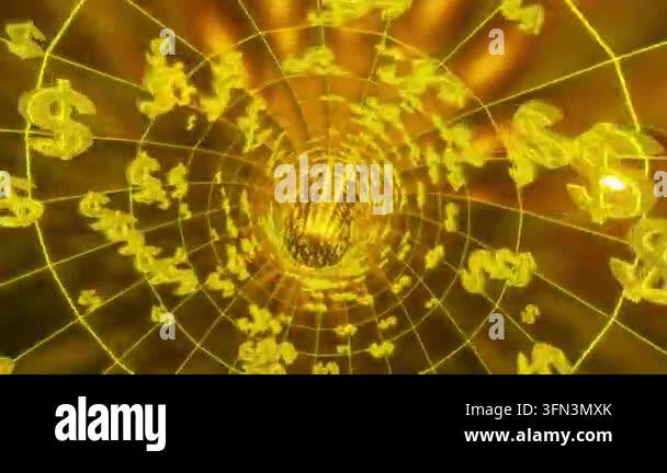 Abstract design featuring swirling patterns and bright colors Stock ...