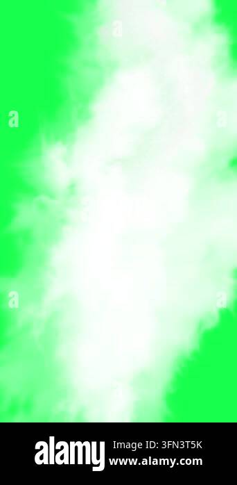 Realistic white smoke or clouds moving slowly and dissipating on a ...