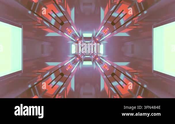 Abstract geometric pattern with vibrant colors and shapes Stock Video ...