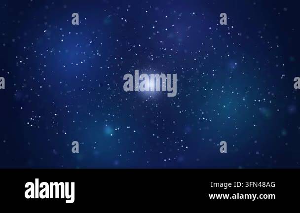 Starry night sky filled with glowing stars Stock Video Footage - Alamy