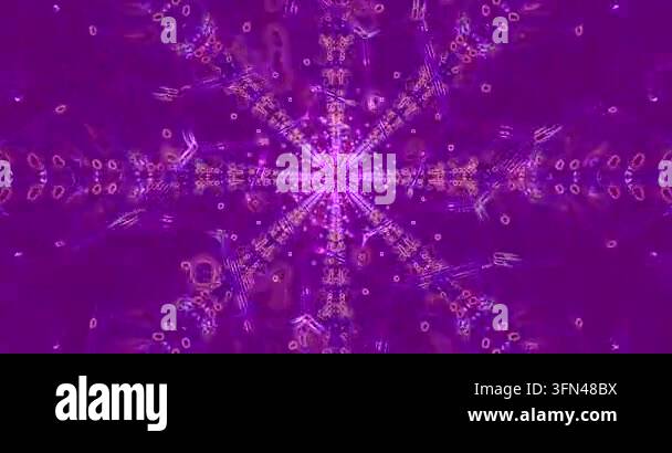 Abstract pattern featuring vibrant purple colors and shapes Stock Video ...