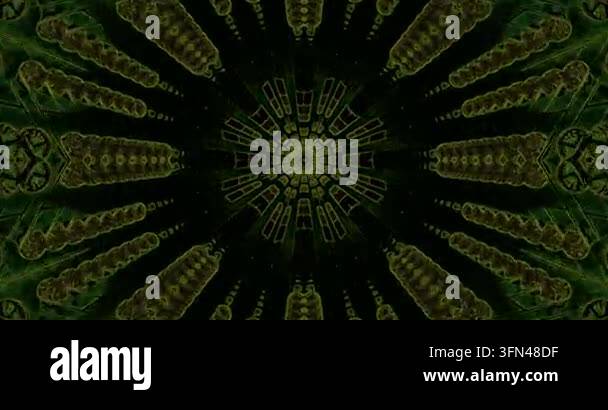 Abstract pattern featuring intricate shapes and vibrant colors Stock ...