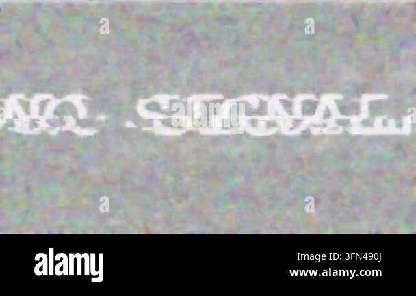 String Font Texture Faded text displaying signal or message Stock Video Footage - Alamy